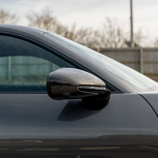 Porsche 911 992 Carbon Fibre Mirror side view