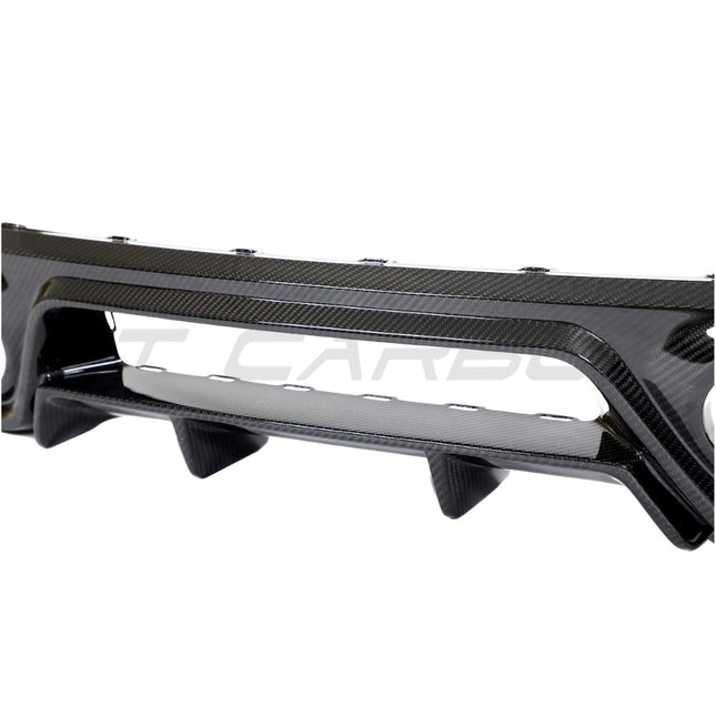 Porsche 911 992 Turbo S Carbon Fibre Diffuser CT Design