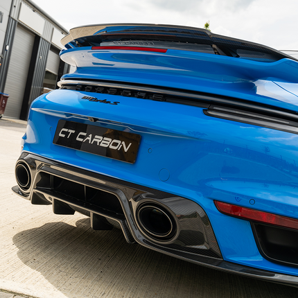 Porsche 911 992 Turbo S Carbon Fibre Spoiler CT Design CT5064