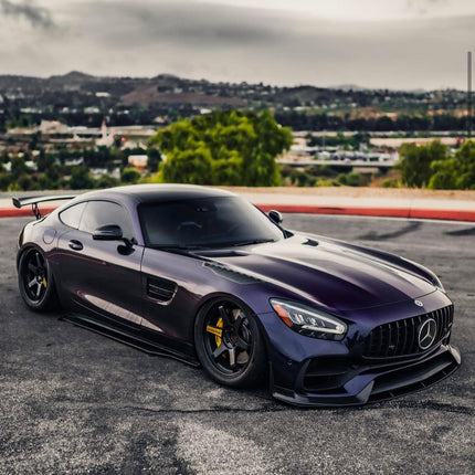 Paktechz Carbon Fiber Front Lip Ver.1 for Mercedes-AMG GT / GT S / GT C C190 2018-2021, image 10