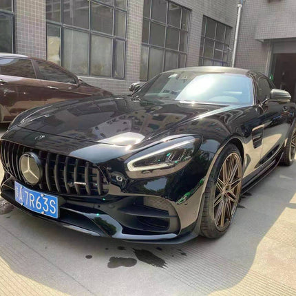 Paktechz Carbon Fiber Front Lip Ver.1 for Mercedes-AMG GT / GT S / GT C C190 2018-2021, image 19