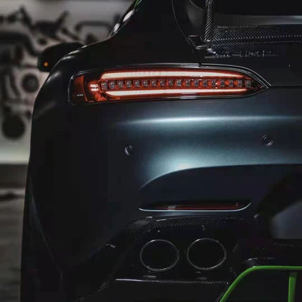 Paktechz Carbon Fiber Rear Diffuser Ver.1 for Mercedes-AMG GT / GT S C190 2015-2021, image 7