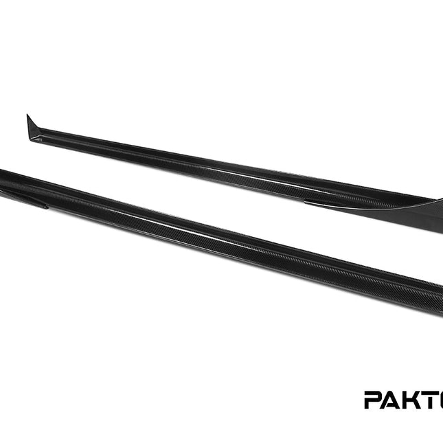 Paktechz Carbon Fiber Side Skirts Ver.1 for Mercedes-AMG GT / GT S C190 2015-2021, image 9