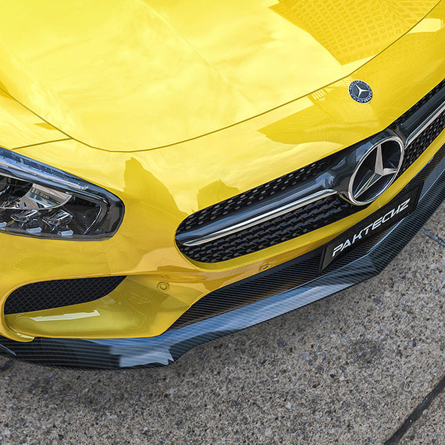 Paktechz Carbon Fiber Front Lip Ver.2 for Mercedes-AMG GT / GT S C190 2015-2017, image 1