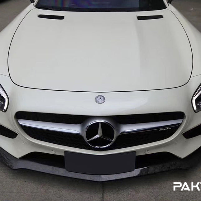 Paktechz Carbon Fiber Front Lip Ver.2 for Mercedes-AMG GT / GT S C190 2015-2017, image 6