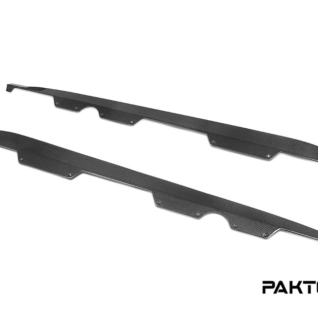 Paktechz Carbon Fiber Side Skirts Ver.2 for Mercedes-AMG GT / GT S C190 2015-2019, image 8