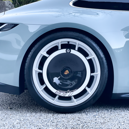 Gold Leaf aero discs 911 S/T detail
