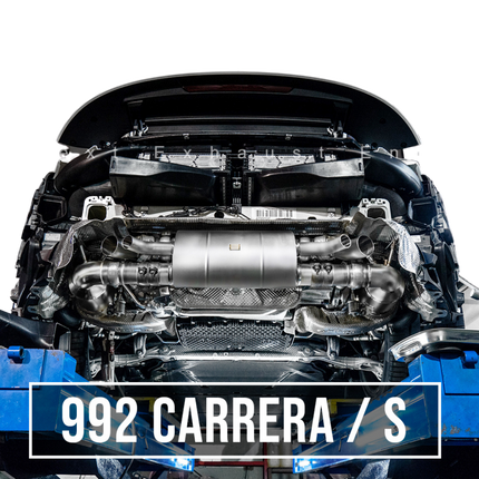Tneer Valvetronic Exhaust System for Porsche 911 Carrera /S 992 2020+ (TACS App Control)
