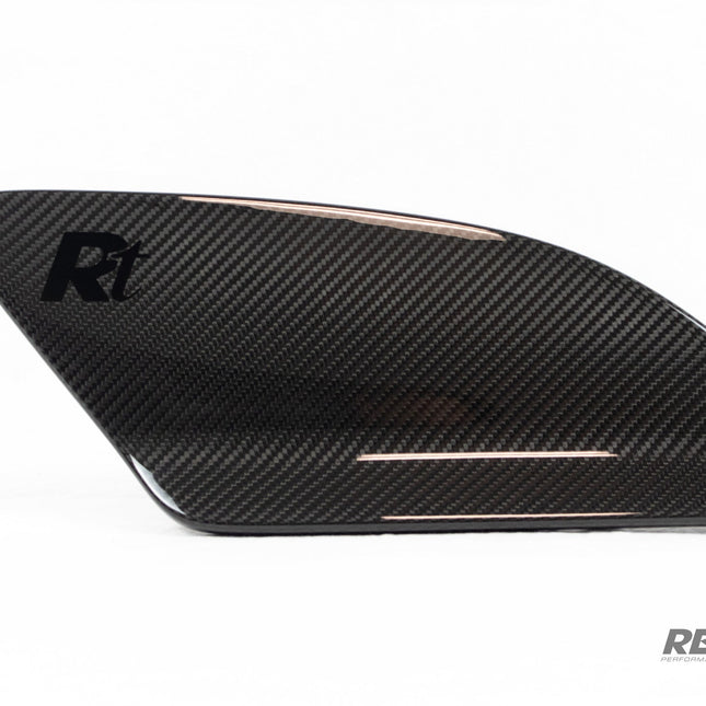RENNtech Carbon Fiber Rear Wing Lip with End Plates for Mercedes-AMG GT R C190, image 5