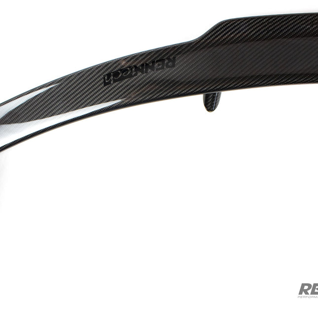 RENNtech Carbon Fiber Rear Wing Lip with End Plates for Mercedes-AMG GT R C190, image 7