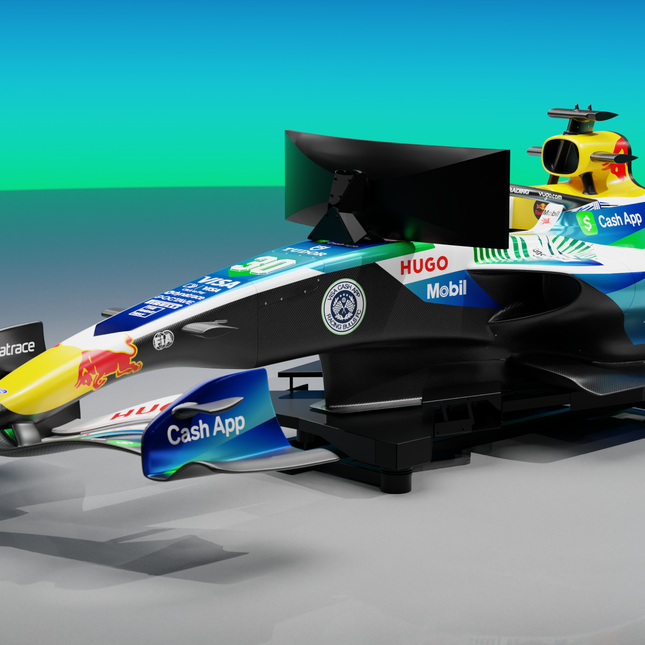 2026 VCARB FC Visa Cash App Racing Bulls F1 Team Motion Simulator