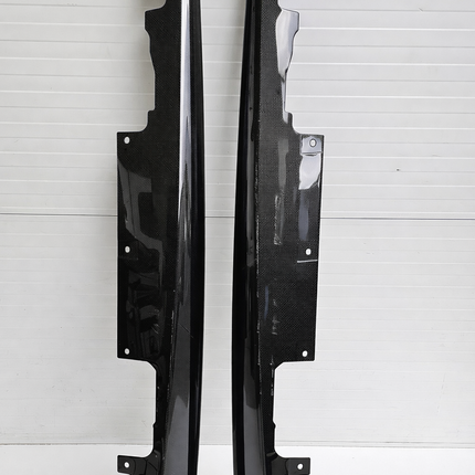 Ferrari Roma F169 Side Skirts, Door Sill, Carbon Fiber, OEM, Part Number: 927061, 927060