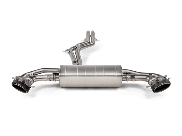 Akrapovic Evolution Line Titanium Cat-Back Exhaust for Audi RS Q8 (4M) - S-AU/TI/20H