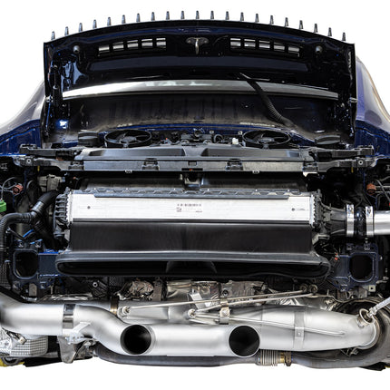 SOUL Performance exhaust installed on Porsche 992.2 GTS
