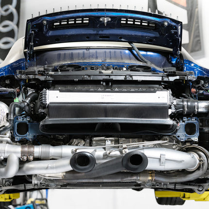 SOUL 992.2 GTS downpipe installed
