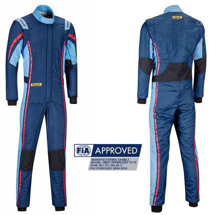 Sabelt Hero Superlight TS-10 Blue FIA label