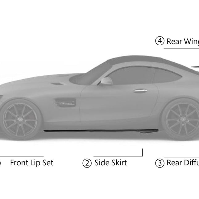 ZACOE Carbon Fiber Body Kit for Mercedes-AMG GT / GT S C190, image 12