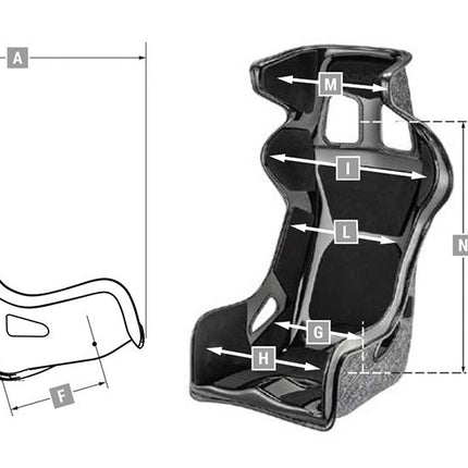 Sabelt X-PAD Rally Cross Racing Seat 2138, view 3