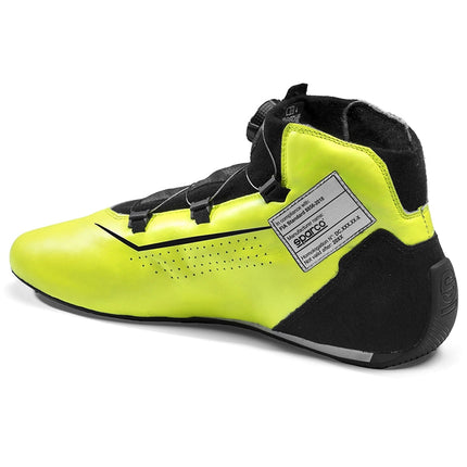 Sparco Rapid Rotor racing shoes yellow black side