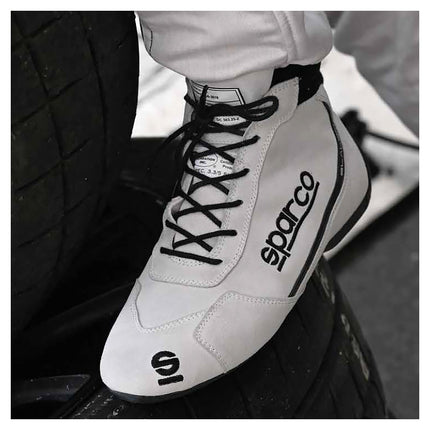 Sparco Slalom white racing shoe sole