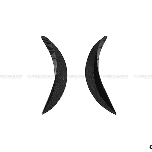 DarwinPro RS Style Carbon Fiber Front Canards for Mercedes-AMG GT / GT S 2015-2017, image 1