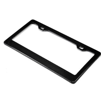 AutoTecknic Dry Carbon Fiber License Plate Frame, image 1