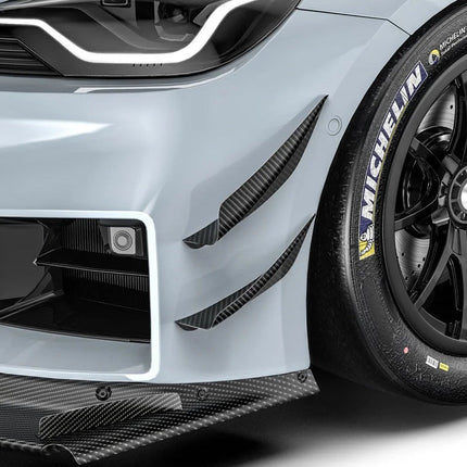 ADRO ARD Carbon Front Bumper Race Canards fitted