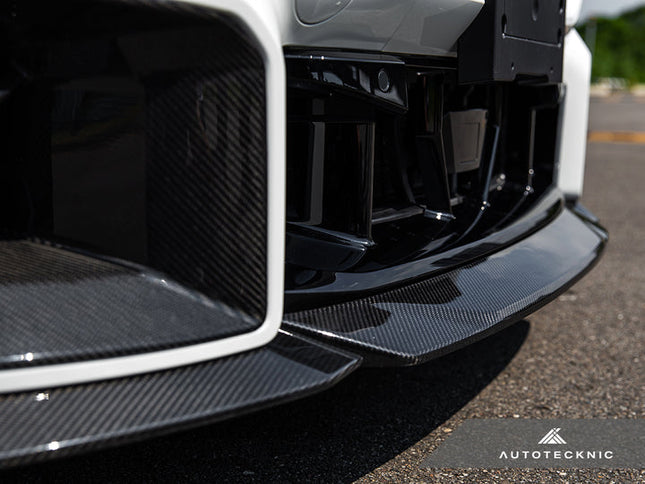 AutoTecknic G87 M2 Dry Carbon Podium Front Lip Set, view 3