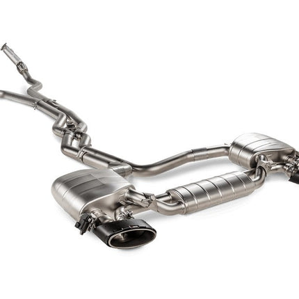 Akrapovic Evolution Line titanium exhaust for Audi RS6 RS7 Performance C8