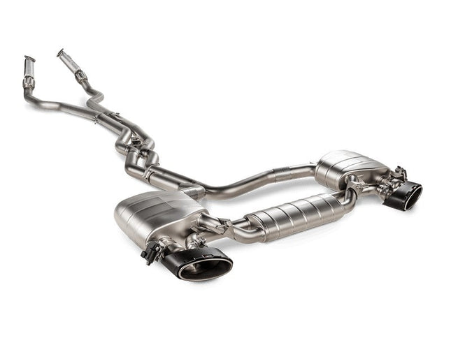 Akrapovic Evolution Line titanium exhaust for Audi RS6 RS7 Performance C8