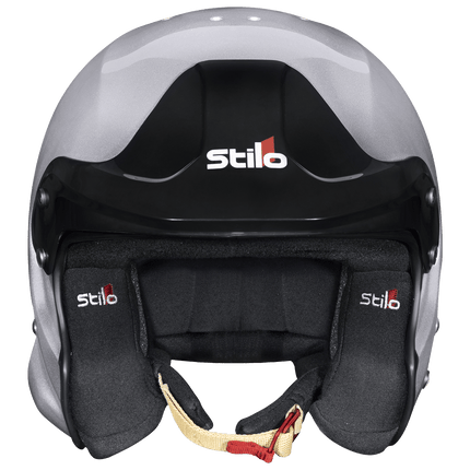 Stilo Venti Trophy Jet Composite Open Face Racing Helmet Silver (FIA 8859-2015, Snell SA2020) (AA0112AF2T)
