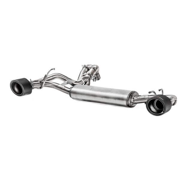 AKRAPOVIC Slip-On Line Stainless Steel Exhaust for Abarth 595 / 595C 2012-2020 (M-FI/SS/1H/1)