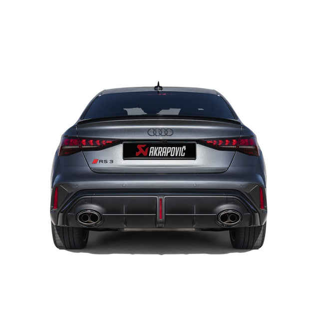 Akrapovic Evolution Line Titanium Cat-Back Exhaust for Audi RS3 Sedan (8Y) - S-AU/TI/28H