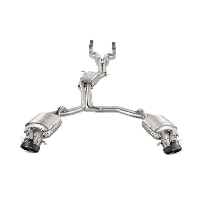 Akrapovic Evolution Line titanium exhaust for Audi RS7 C7