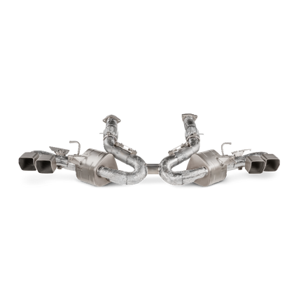 Akrapovic Slip-On Line titanium exhaust for Chevrolet Corvette Stingray C8