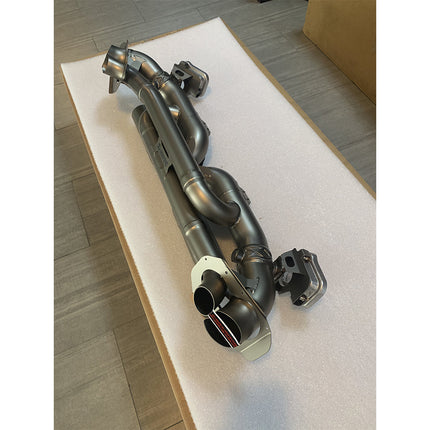 AKRAPOVIC Slip-On Race Line Titanium Exhaust for Porsche 992 Turbo / Turbo S / Sport Classic (S-PO/TI/19)