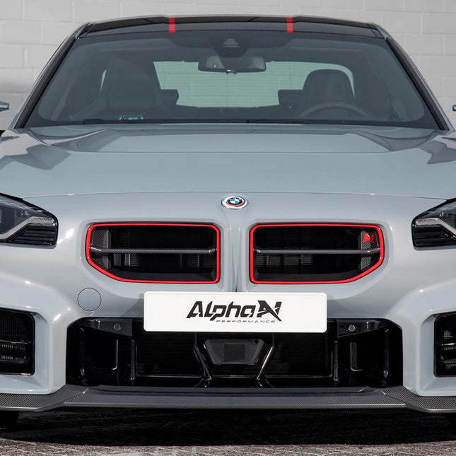 Alpha-N G87 M2 Carbon GT Front Lip installed