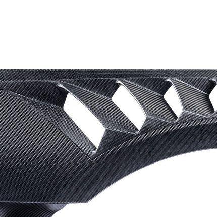 Alpha-N G87 M2 Carbon Vented Front Fender Set - V4 with Blades, view 3