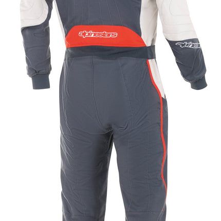 Alpinestars GP Pro Comp Anthracite White racing suit detail