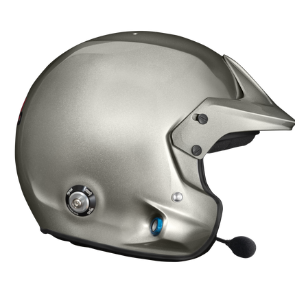 Stilo Venti4 Trophy Plus Composite Open Face Racing Helmet Titanium (FIA 8859-2024, Snell SA2025) (AA0114EG2X)