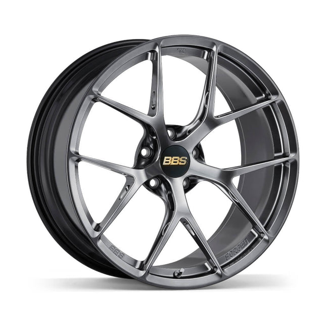 BBS FI133DB FI-R Forged aluminum 1-piece wheel 20x9 ET52 1x130 Center lock CB62.5 Diamond Black (DB)