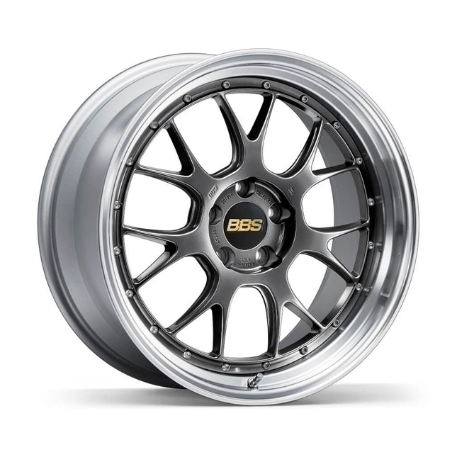 BBS LM369DB-SLD Forged Aluminum 2-Piece Wheel LM-R LM369 20x9.5 ET23 5x120 PFS,Diamond Black Disk and Silver Diamond-cut