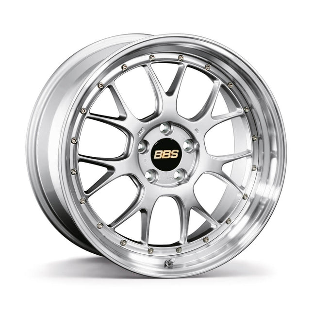 BBS LM385DS-SLD Forged Aluminum 2-Piece Wheel LM-R LM385 21x11 ET18 5x132 CB66.5,Diamond Silver Disk and Silver Diamond-cut Rim (DS-SLD)