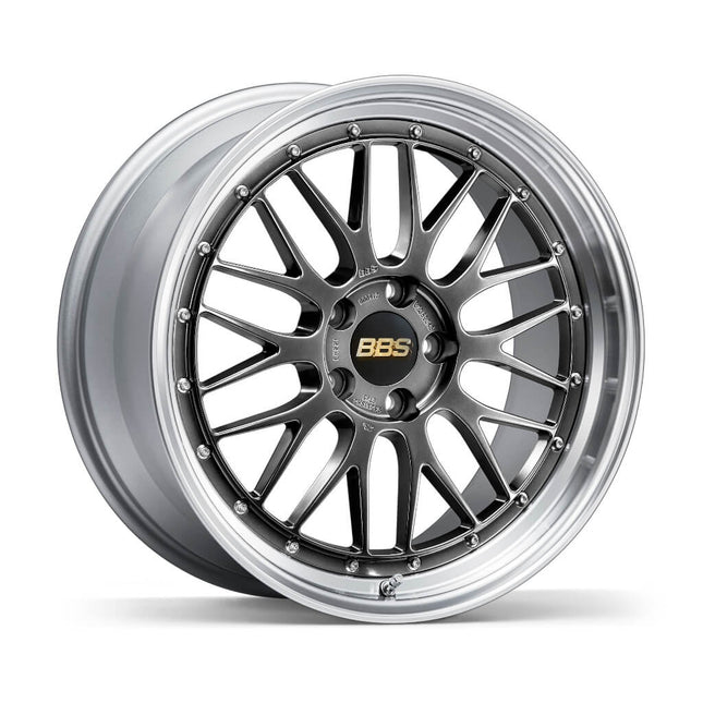 BBS LM465DB-SLD LM Forged aluminum 2-piece wheel 20x10.5 ET15 5x112 PFS Diamond Black disk and Silver Diamond-cut rim (D