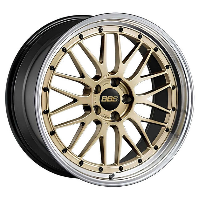 BBS LM480GLBKBD Wheel LM for MINI Countryman (U25) 2023, R21x8.5 ET35, 5/112.0, Gold Disk And Black Bright Diamond-Cut R