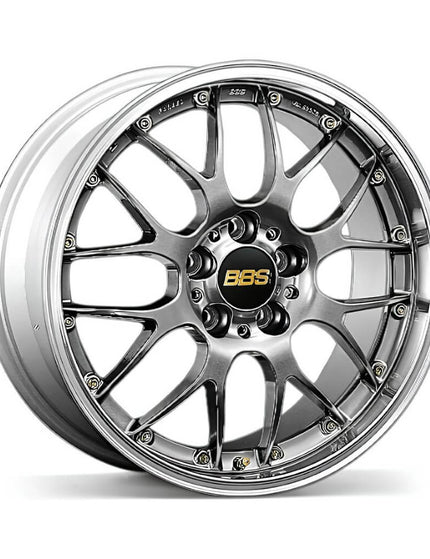 BBS RS968DB-SLD RS-GT Forged aluminum 2-piece wheel 20x9.5 ET38 5x114.3 PFS Diamond Black disk and Silver Diamond-cut ri