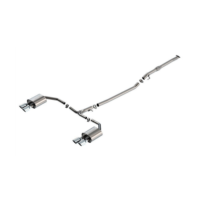 BORLA Cat-Back Exhaust S-Type Bright Chrome for Kia K5 GT 2025 (141014)