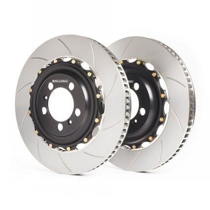 GIRODISC A1-306 2-piece front rotor kit 408mm for Porsche 992 GT3 RS