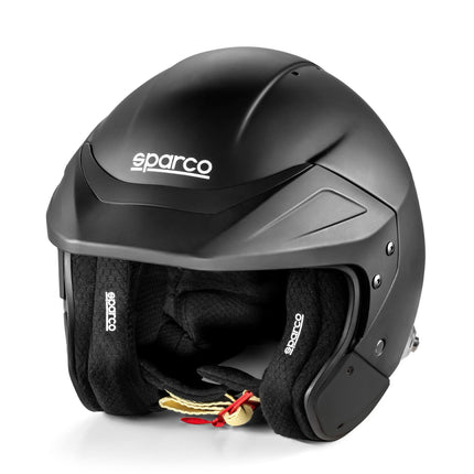 Sparco Flux RJ 8859-2024 Fiberglass Racing Helmet (Open Face)