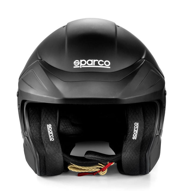 Sparco Flux RJ 8859-2024 Fiberglass Racing Helmet (Open Face)